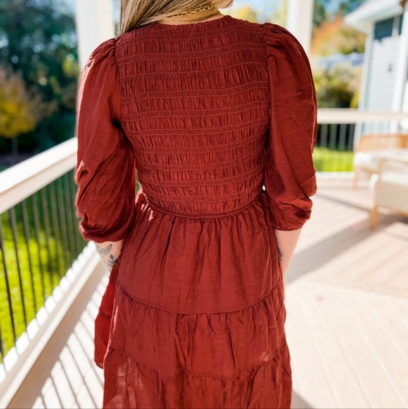 NWT Blu Pepper dress size Medium. - Picture 5 of 5